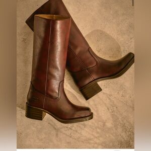 FRYE AND CO. Brown Heeled Boots